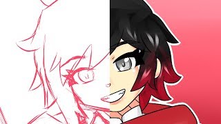 Ruby Rose [ RWBY - Red Trailer ] - Speedpaint
