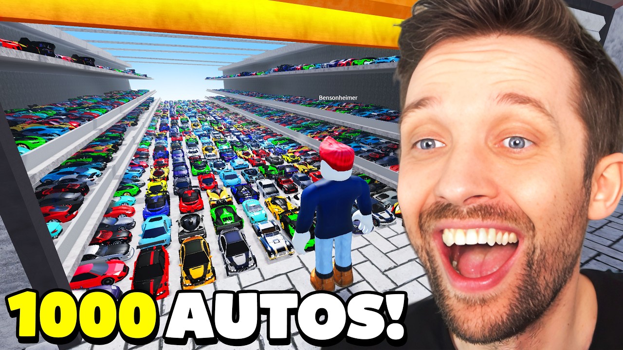 ICH KAUFE die GRÖSSTE GARAGE DER WELT! (Roblox)
