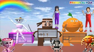 Yuta Mio dan Upin Ipin Tangkap Anomali Ballerina Cappuccina, Udin din dun #sakuraschoolsimulator