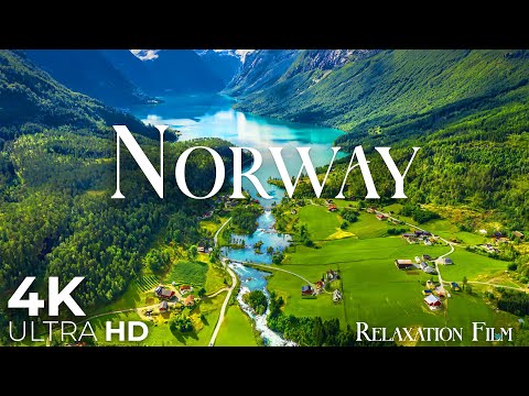 Norway 4K Scenic Relaxation Film with Peaceful Relaxing Music and Nature Video Ultra HD