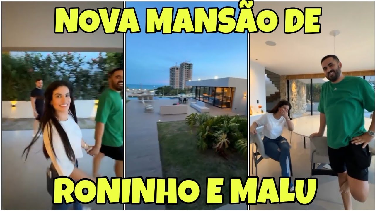 🔴 CARLINHOS MAIA MOSTRA A NOVA MANSÃO DE RONINHO E MALU