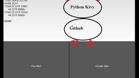 Làm ứng dụng  điện thoại với Python Kivy và Github