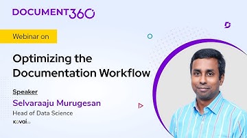 How to design and improve your documentation workflow continuously?