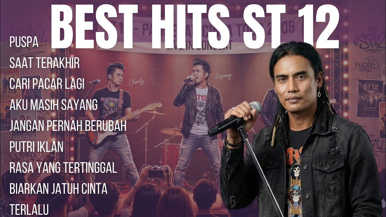 ST12 FULL ALBUM TANPAIKLAN|Nostalgia Pop Indonesia| Playlist Galau Sepanjang Masa