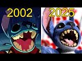 🚨 Stitch Evolución y Curiosidades en Peliculas y Series 2002 al 2025