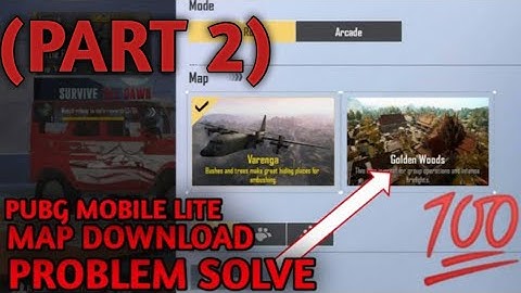 Pubg mobile lite map download error problem solve 100%