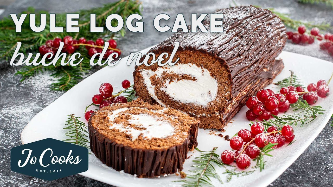 Buche De Noel (Yule Log) - Simply Lebanese