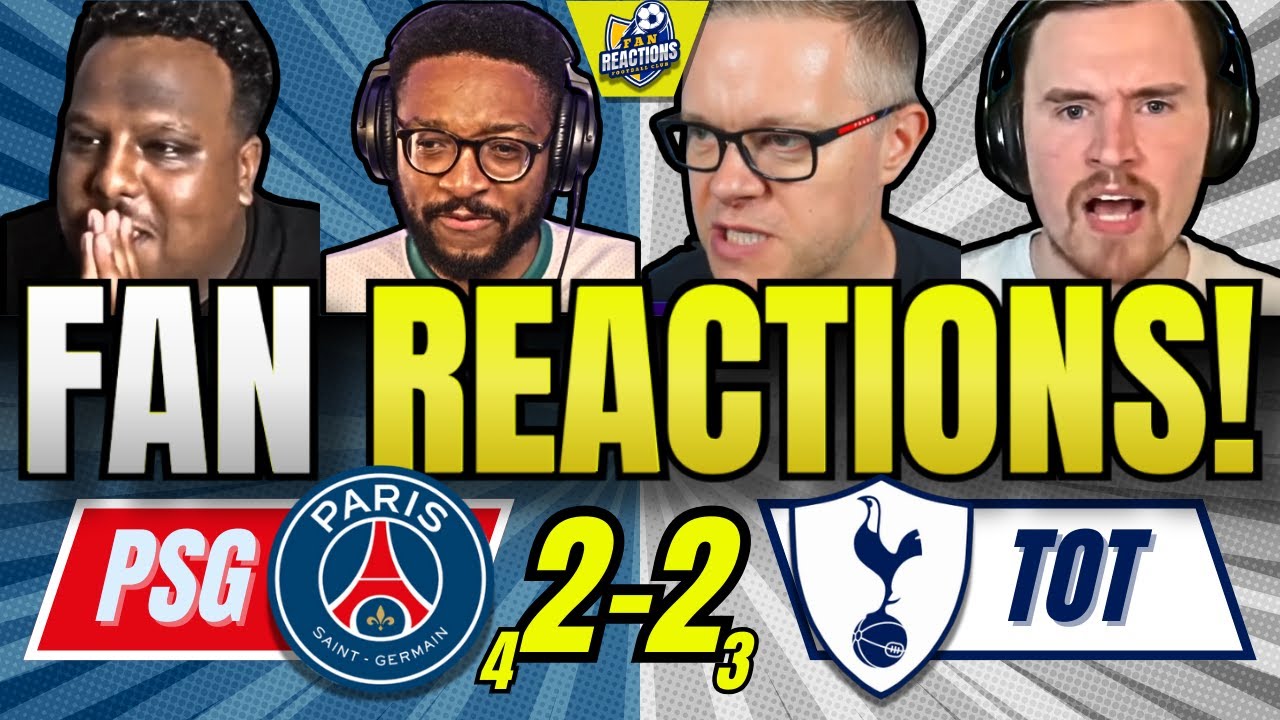SPURS’ RIVALS & HATERS REACTION TO PSG 4-3 SPURS | UEFA SUPER CUP FAN REACTIONS