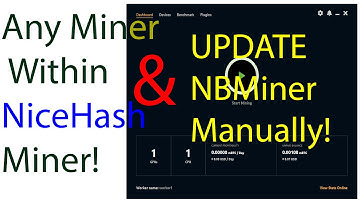 How to Manually Update NBMiner within NiceHash Miner App