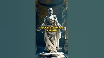 Success demand 6 things #lifelessons #motivation #stoicism