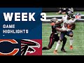 Bears vs. Falcons Week 3 Highlights | NFL 2020