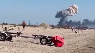 Взрыв в Новофёдоровке, уничтожен аэродром в Саках
