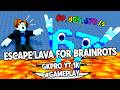 Roblox Escape Lava For BRAINROTS Gameplay By GKPRO YT 1K