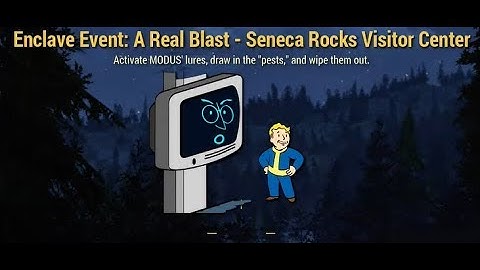Enclave Event: A Real Blast [Fallout 76]