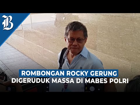 Rocky Gerung Penuhi Panggilan Bareskrim Atas Kasus Hina Presiden