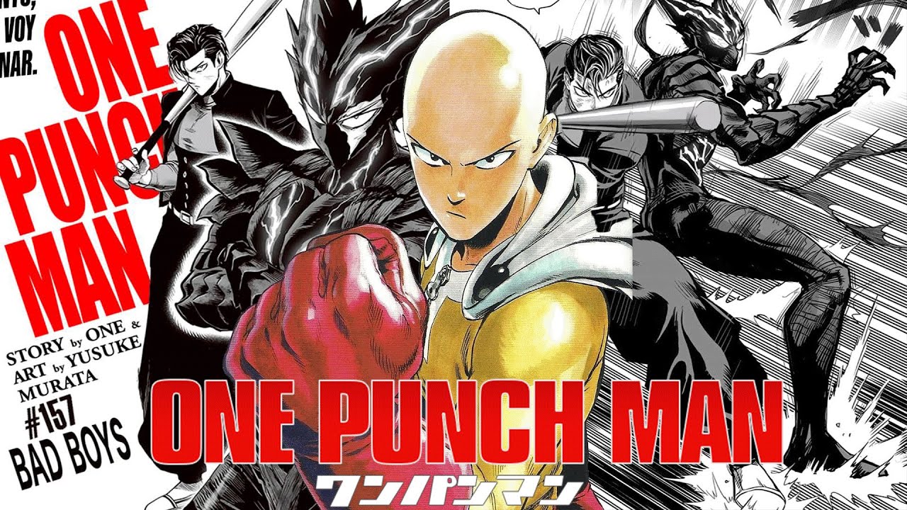SAITAMA ATACA | GAROU Y METAL BAT | One Punch Man 157/202 Manga Review ...