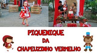 Bolo Chapeuzinho Vermelho,bolo Picnic