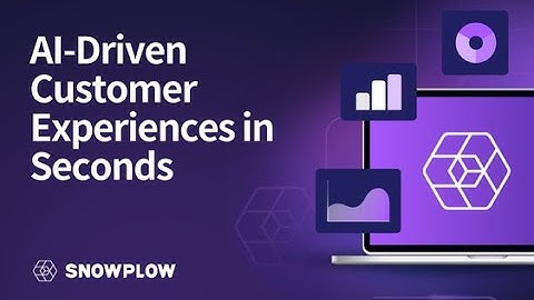 Real-Time Analytics & Personalization with Snowplow | AI-Driven Customer Experiences in Seconds