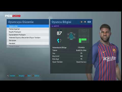 Pes2019 Data Pack