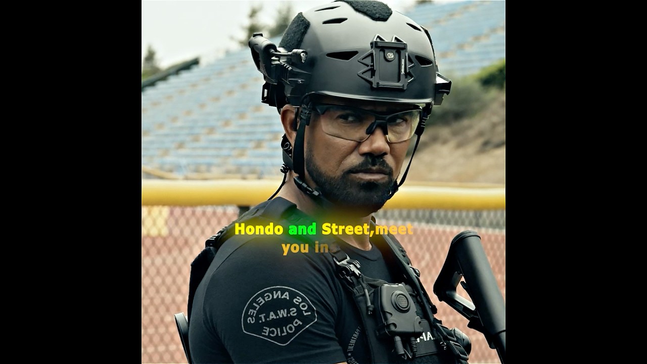 The SWAT team discovered that the hostage's wife was also one of the criminals. 