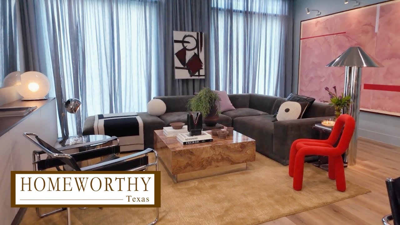 ЭКСКУРСИЯ ПО ДОМАМ В ТЕХАСЕ | Дом дизайнера в Хьюстоне, полный произведений искусства