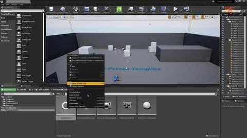 002.- Entender el C++ que usa Unreal Engine. Crear Blueprint derivado de UCLASS.