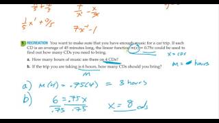2 2 Linear Relations and Functions