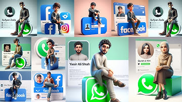 How to create 3D AI Social media Images | Bing image creator tutorial FREE