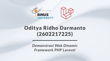 Video Demonstrasi Web Dinamis