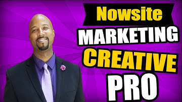 Nowsite Marketing Creative Pro [FULL BREAKDOWN] Find Out Everything You Wanna Know About Nowsite! 💻