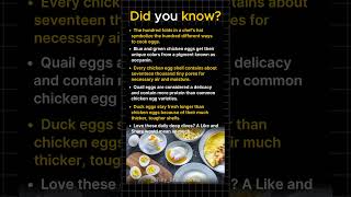 Eggs Can Be Cooked In Over 100 ways