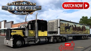 Download Lagu HOW TO Transport Pallets in the SMOKEY AND THE BANDIT KENWORTH W900 [AMERICAN TRUCK SIMULATOR] #ats MP3