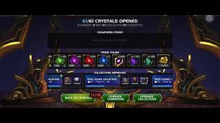 Full Opened 7 stars one eye champion with 61 empowered Grace crystal Update