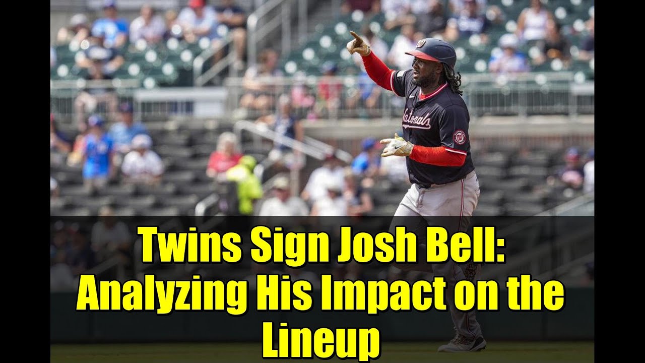 Twins Sign Josh Bell: Analyzing His Impact on the Lineup