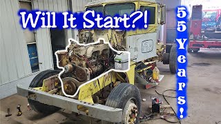 1954 Needle Nose Peterbilt  First Start in 55 Years!  Weekend Restoration