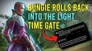 Bungie Rolls Back Into The Light Weapon Time Gate | Destiny 2