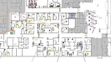 Discrete event simulation animation of joint outpatient clinics with interdependent operations