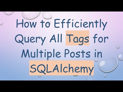 How to Efficiently