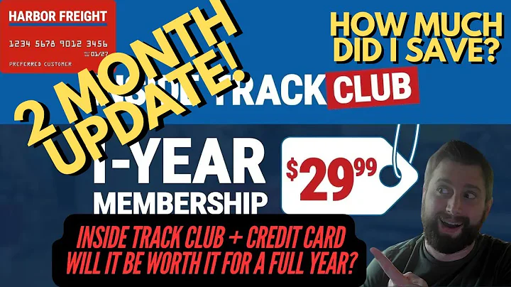 2 MONTH UPDATE! Harbor Freight Inside Track Club + Credit Card | Trying it for a FULL YEAR | 2/4