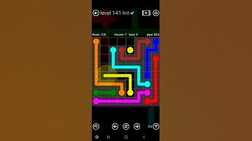 How To Solve Flow Free 8x8 Mania Level 141 Medium Board Walk Through Solution Walkthrough