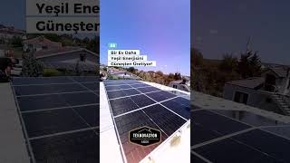 Bir Elektrikli Araç ve Bir Ev Daha, Enerjisini Güneşten Alıyor!