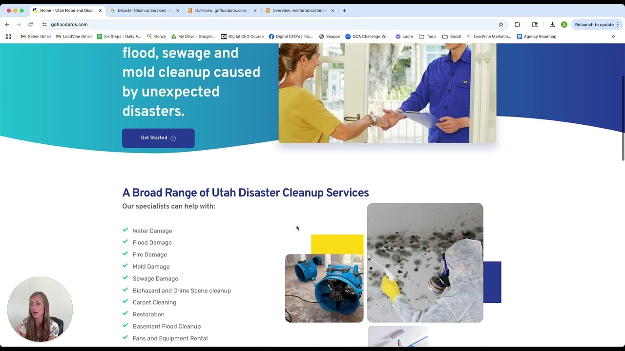 Flood Pros  - Website Review