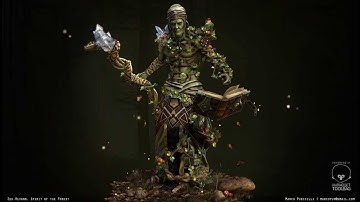 Zeh-Revann, Spirit of the Forest by Marco Puricelli