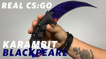 REAL CS:GO KNIVES - Karambit - Doppler Blackpearl - KNIFY