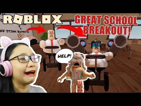 GREAT SCHOOL BREAKOUT! (First Person Obby) - Roblox