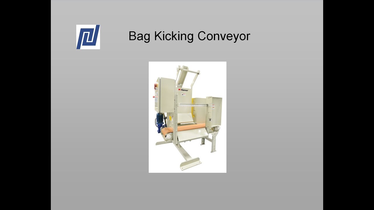 Bag Kicker Conveyor Express Scale BK12 Bag Kicker YouTube