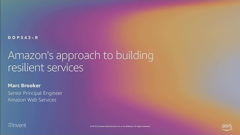 AWS re:Invent 2019: [REPEAT 1] Amazon