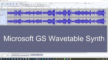 Microsoft GS Wavetable Synth vs Sound Blaster Live! (Sample MIDI Music)
