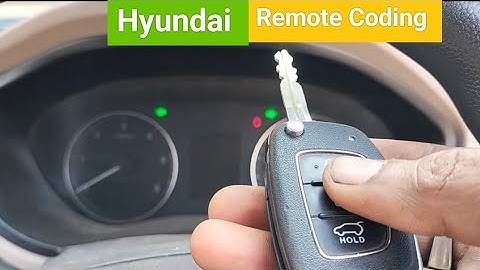 Hyundai I20 Remote Coding | creta Varna i20 remote programming | Ahshani Work