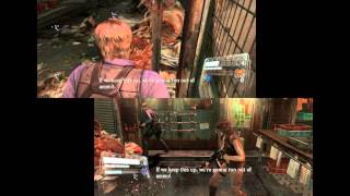 Blaze And SweatedFlame Play: Resident Evil 6 Leon Story Chapter 4 Part 2